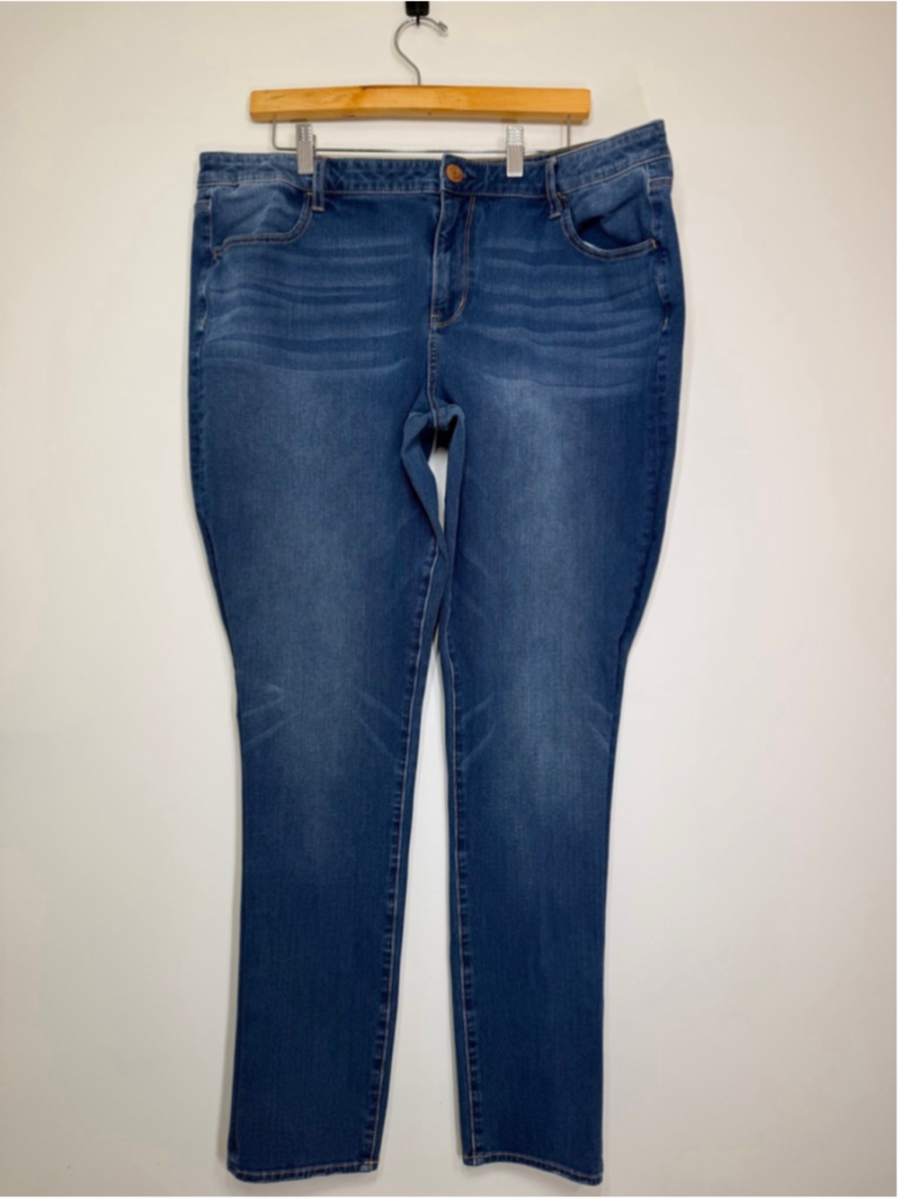 American Eagle Hi Rise Jegging Dream Jean Women 20 Long Skinny Stretch Denim